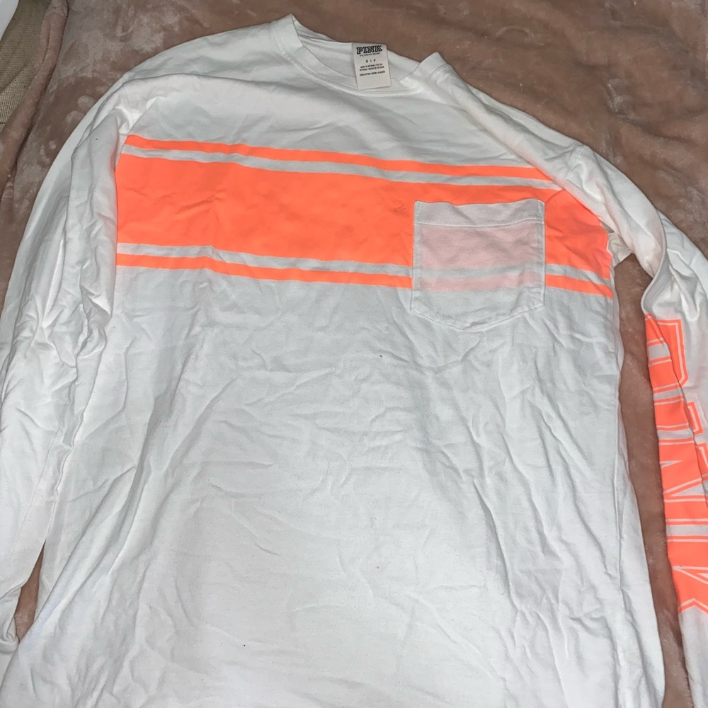 Pink Long Sleeve Top |S| runs big